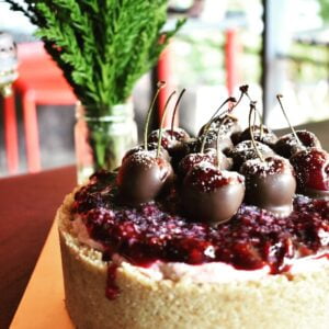 christmas cheesecake